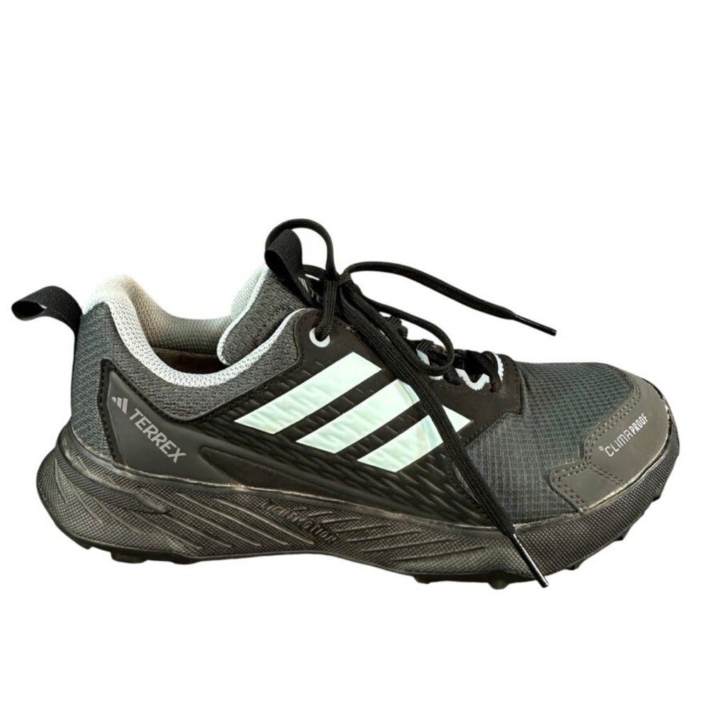 Adidas Terrex ClimaProof Trail Running Shoes Grey Mint Green Womens Sneakers 7
